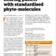 Rearing pullets with standardised phyto-molecules