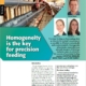 Homogeneity is the key for precision feeding