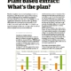 Plant based extract what's the plan ? An alternative feed demedicalisation